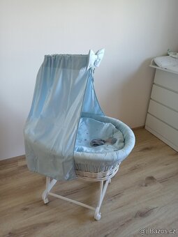 Proutěná postýlka pro miminko - 4