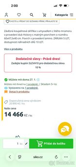 Koupelnova skrinka, jako nova - 4