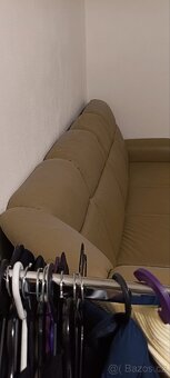 Rohová kožená sedačka - 4