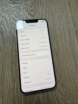 Apple iPhone 13 128GB Bílý - 4