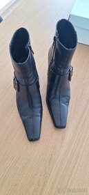 Prodám kožené kozačky BAŤA - 4