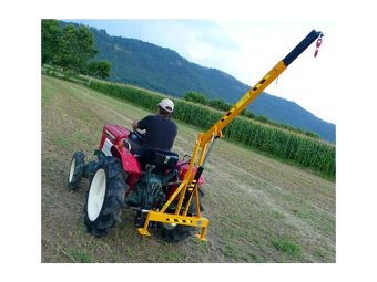 Traktorový hydraulický jeřáb - zdvih EL 500 (vč.DPH) - 4