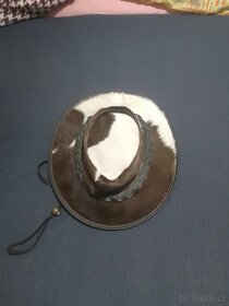 Originál kožený klobouk Zn. SELKE - 4