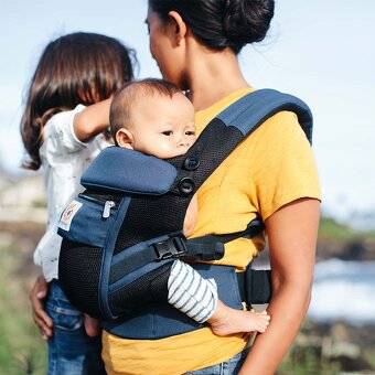 Nosítko ErgoBaby Adapt COOL AIR MESH - RAVEN - 4
