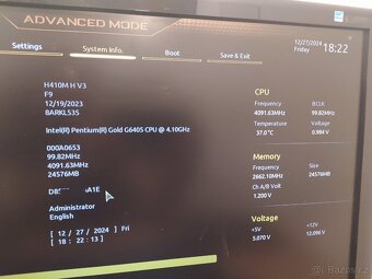 Intel Pentium GOLD G6405 - 4,1 GHz - 4