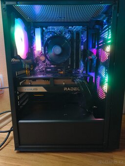 Herní PC - RX 6600, Ryzen 5 3600, 1TB NVMe SSD - 4