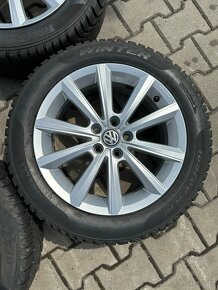 Kompletní alu VW Polo 5x100r16+185/60r16 zimní - 4