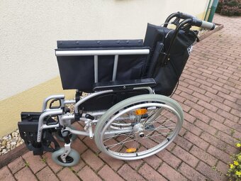 Invalidní vozík rozšířený s vysokou nosností - 4