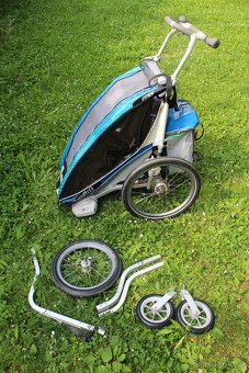 Thule Chariot CX1 Blue Disc cyklovozík / 3 sety - 4