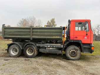 SKLÁPĚČ MAN F 08 6x4 MEILLER KIPPER,1994-NEPOJÍZDNÝ - 4