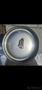 Pragotron-bakelitové hodiny 50cm - 4