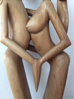 Nové dřevěné sousoší - sleva 60% - 4