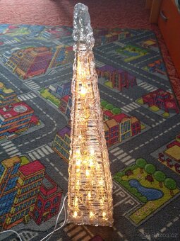 Světelná věž / kužel bílý 60 cm - 4