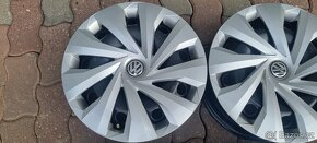 Plechové disky poklice VW Polo 5x100 5,5x15 ET40 Seat Ibiza - 4