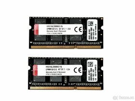 Paměť RAM 4GB 8GB 16GB DDR3 DDR4 SODIMM - 4