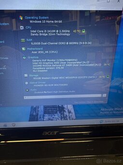 ASUS Aspire 5750G i5, 8GB, 1TB, BRay - 4