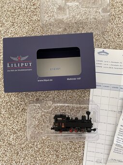 Parní lokomotiva Liliput L141470 - 4