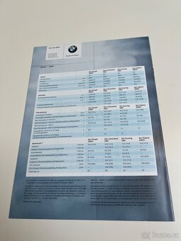 Prospekt BMW 3 E46 novinky pro rok 2000, 12 str, D - 4
