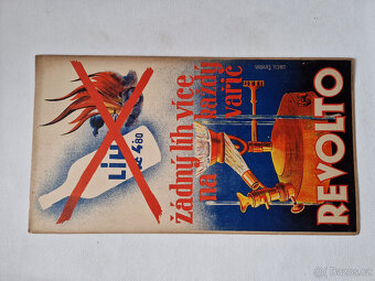 Stará reklamní cedule přislušenství na vařič Revolto ca1930 - 4