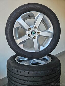 Orig. Skoda 5x112 Letní 205/50/16 - 4