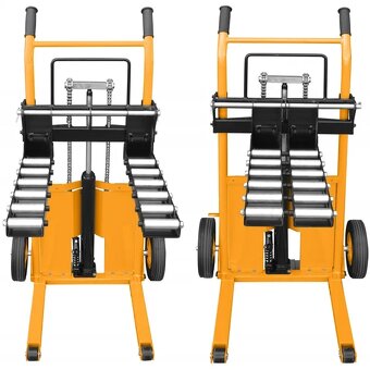 Přepravní vozík WLTC vidlice s kolečky, 200 kg, 900 mm - 4
