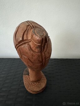 Originální mahagonová soška - 4