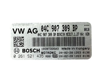 Řídící jednotka motoru DKRC 04C907309BP Škoda Fabia 3 FL 20 - 4