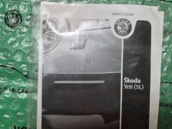 Škoda Yeti dekorativní lamely předního nárazníku - 4