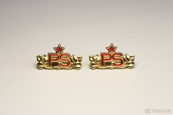 Odznaky PS Pohraniční Stráž, krásny stav - zlaté ČSSR, ČSLA - 4