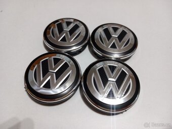 Středové krytky Vw, 56x52mm, Nové logo struktura - 4