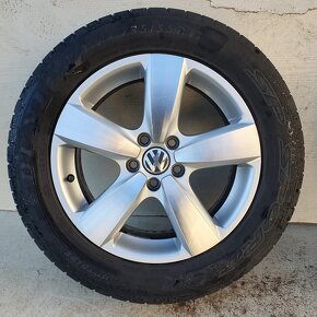 Alu kola VW Tiguan 17" 5x112, letní Dunlop 235/55R17 - 4