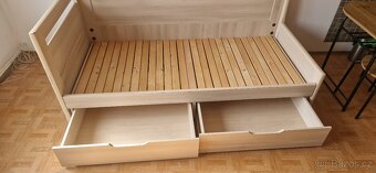 Rozkládací postel 90 x 200 dvojlůžko - 4