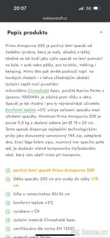 Český péřový spacák - 4