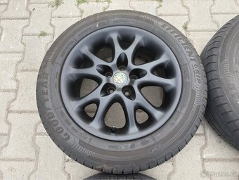 4x al kola 5x98 15 + pneu letní 185/65 R15 - 4