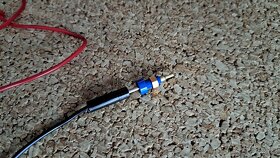 Měřící šňůry s 2 mm banánky pro historické měřáky NOS - 4