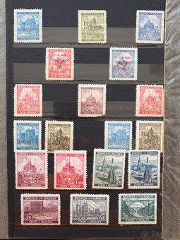 Sbírka známek z období Protektorátu a poválečného ČSR - 4