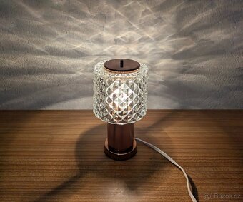 Retro lampička Kamenický Šenov - 4