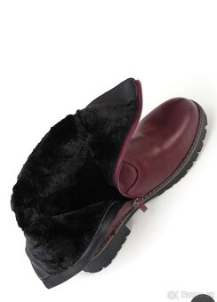 Damske zimni boty, s kožíškem uvnitř - 4