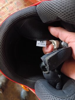 Dětská lyžařská helma XS (53-54), modrá a červená - 4