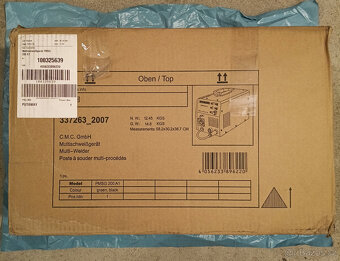 Svářečka nová MIG MAG MMA PMSG 200 A1 PARKSIDE - 4