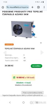 Tepelné čerpadlo Azuro 5kw - 4