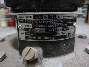 Přírubové čerpadlo grundfos - 4