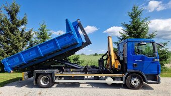 Man Tgl 12.250/KONTEJNER+HYDRAULICKÁ RUKA EFFER/KLIMA,MĚCHY - 4