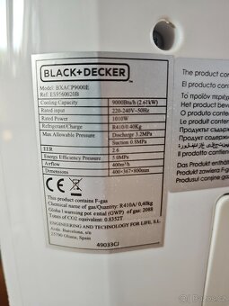 Mobilní klimatizace Black&Decker BXAC9000E - 4