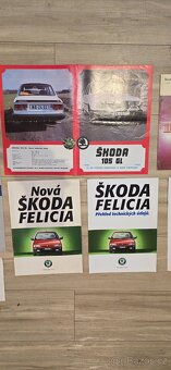 Dobové letáky Škoda 105GL, Felicia, Fabia, Fiat 126P a Liaz - 4