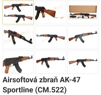 Airsoftová zbraň AK-47 - 4
