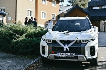 Svatební výzdoba na auto - 4