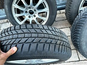 Sada 4x zimní kola - 8mm 205/60 R16 + Disky Mercedes 5x112 - 4