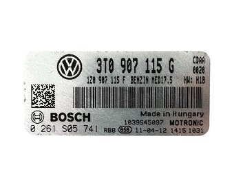 Řídící jednotka motoru 3T0907115G CDA Škoda Octavia 2 FL 11 - 4