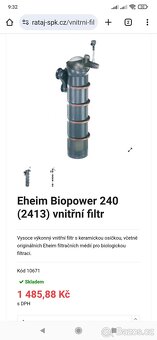 Vnitřní filtr do 350l - 4